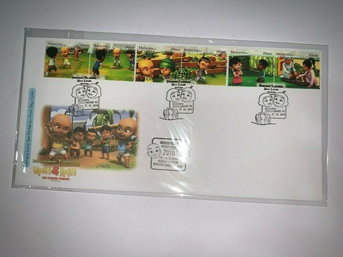 2010 Malaysia fdc 7 days stamp week berjaya times square upin & ipin - Picture 2 of 7