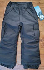 Iceburg Outerwear Kids Youth XS 4 5 Snow Pants NWT Black Insulated Toddler