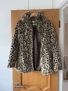 leopard coat new look
