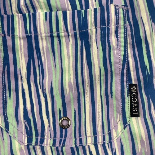 Coast Clothing Co Pantalones Cortos Bañador Para Hombre Grandes Rayas Malla Forrado Playa Piscina - Imagen 15 de 19