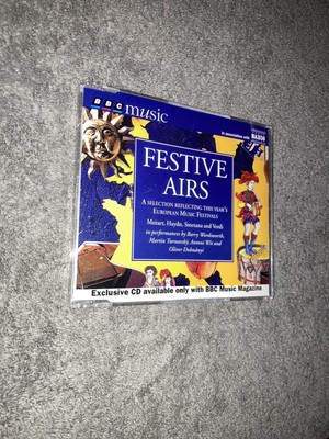 BBC Music FESTIVE AIRS Music CD EUROPEAN FESTIVALS Mozart Haydn Verdi Sealed OOP