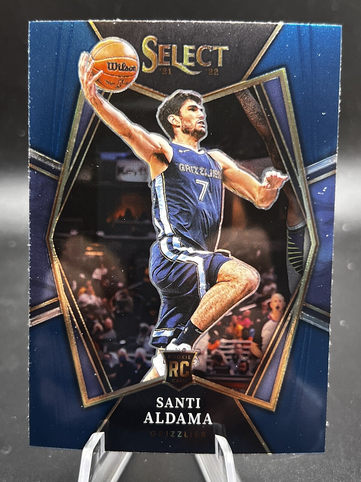 2021-22 Panini Select Premier Level Santi Aldama Rookie Memphis Grizzlies #101