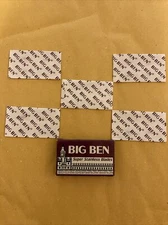5 Double Edge Razor Blades, Big Ben Super Stainless (Purple Box)