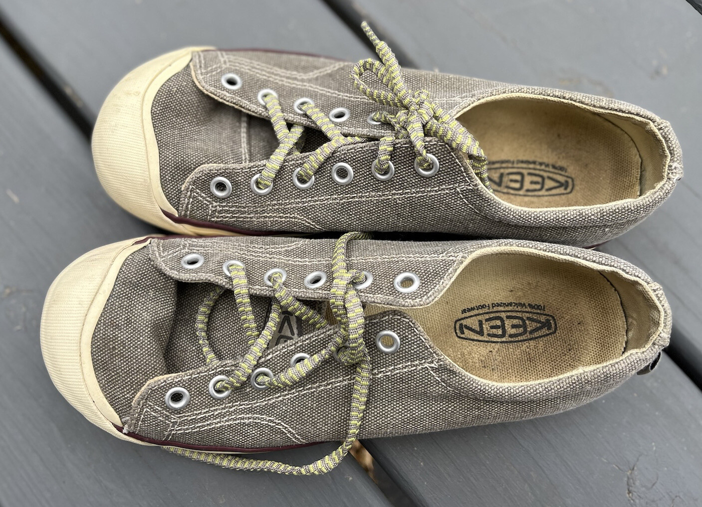 Scarpe da ginnastica da donna Keen marrone scuro taglia 7