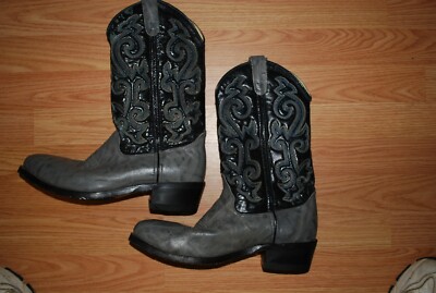 IRON AGE WESTERN WORK BOOTS SIZE 9 GREY | eBay display picture 2
