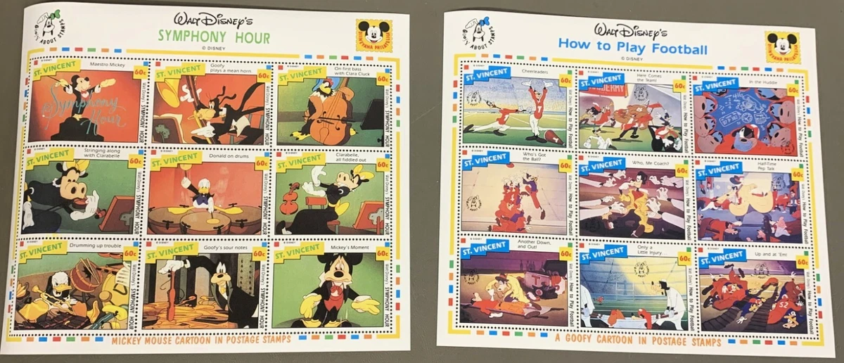 ディズニースタンプギャラリー セントビンセント・グレナディ―ン発行 レア Disney St Vincentian Stamps for sale | eBay