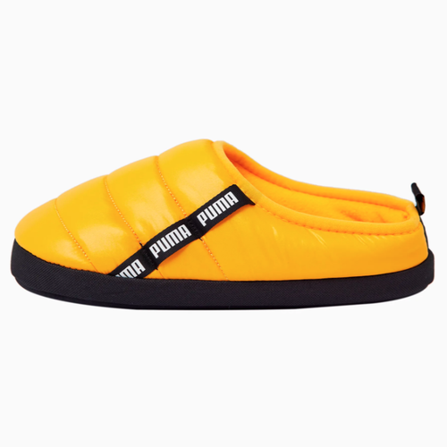 New Puma Scuff Gloss Winter Slides Slippers - Yellow (38683302) | eBay