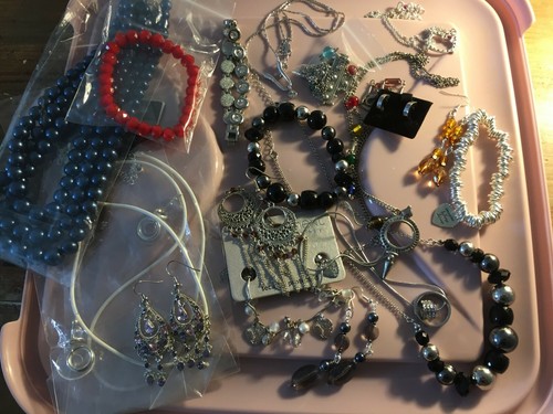Costume jewellery lot bundle findings M 