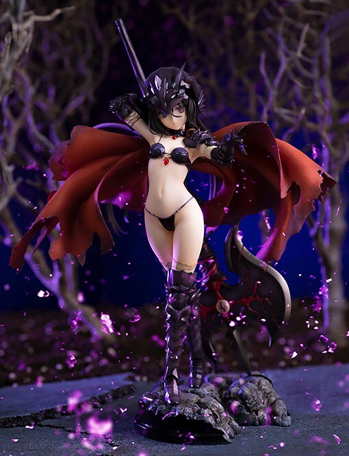 BIKINI WARRIORS Black Knight 1/7 PVC Figure AMAKUNI Hobby JAPAN