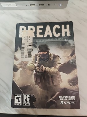 Breach  PC DVD ROM - Atomic ~ 2011 SHOOTER SLIPCASE [F3]
