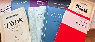 Chor-Noten - Antiquarisch - Komponisten Buchstabe   D bis H  - zum Aussuchen!