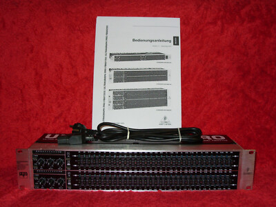 Behringer FBQ3102 Ultragraph Pro Ultra Musical 31 Band Graphic Equalizer 