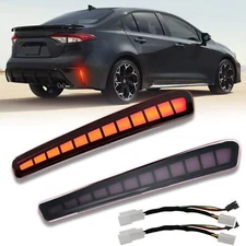 Rear Turn Signal Brake Tail Lights Accessorie for Toyota Corolla 2020-2025 Smoke