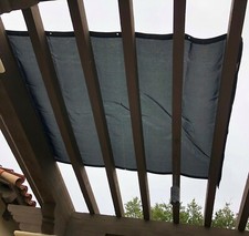 Sun Shade Screen Panel 12ft x 12ft | Gazebo Pergola Balconies Porch Patio Awning