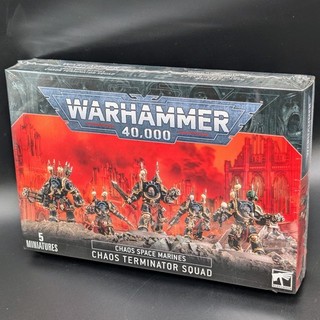 Chaos Space Marines Chaos Terminators Squad OVP Warhammer 40k