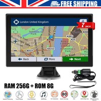 7 GPS Sat Navs for Car Truck HGV Navigation 8G UK&EU Map Free Lifetime Screen