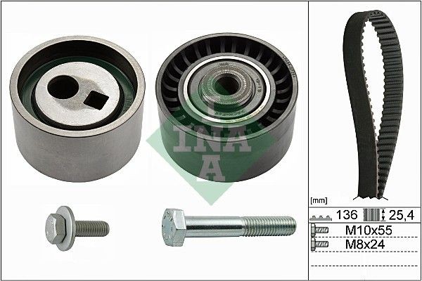 NEU - Schaeffler INA 530009510 Zahnriemensatz FüR CitroËN Passend FüR Fiat-image