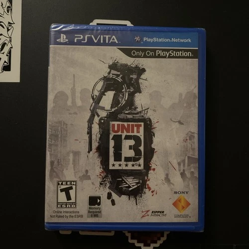 Unit 13 (Sony PlayStation Vita, 2012) New Factory Sealed