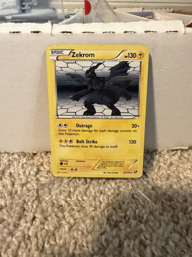Zekrom 47/114 Black & White Holo Pokemon HP