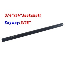 Jackshaft 3/4" X 14" 3/16" Keyway Hardened Steel For Go Kart Mini Bike