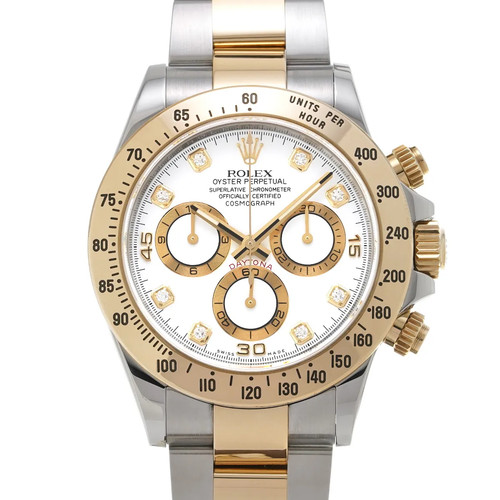 Rolex Cosmograph Daytona 2016 116523G Automatic 40mm White Dia...