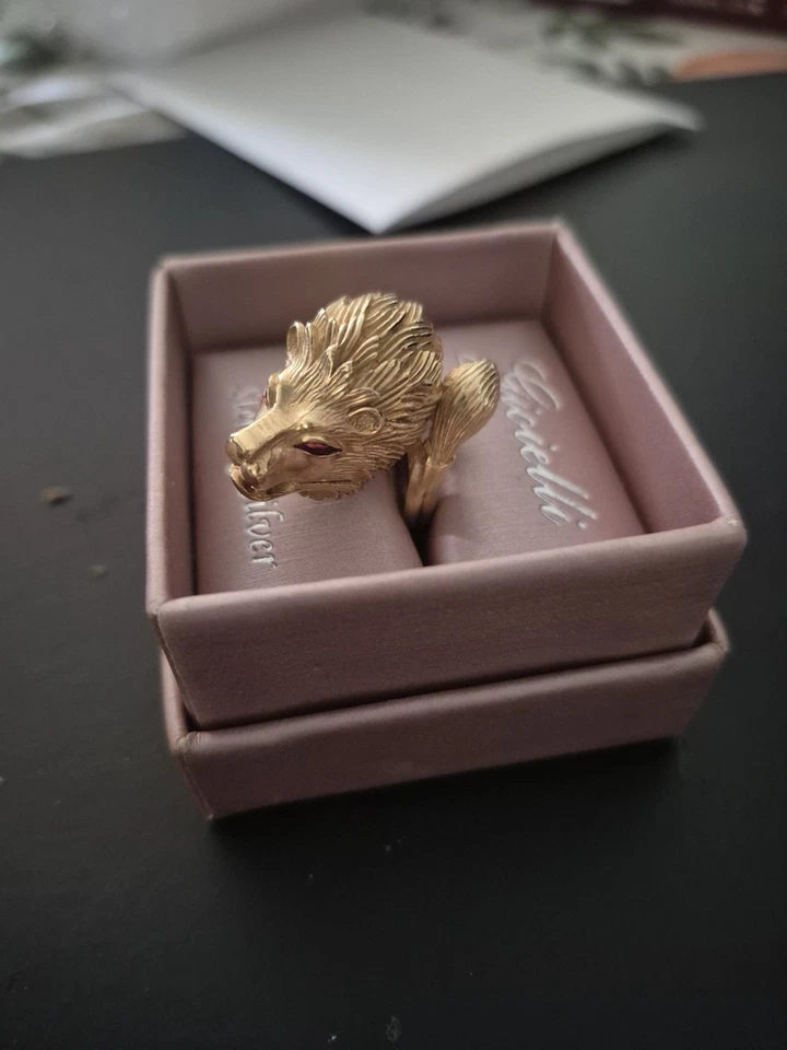 Crown Triffari Lion Head Ring - Image 2 of 4