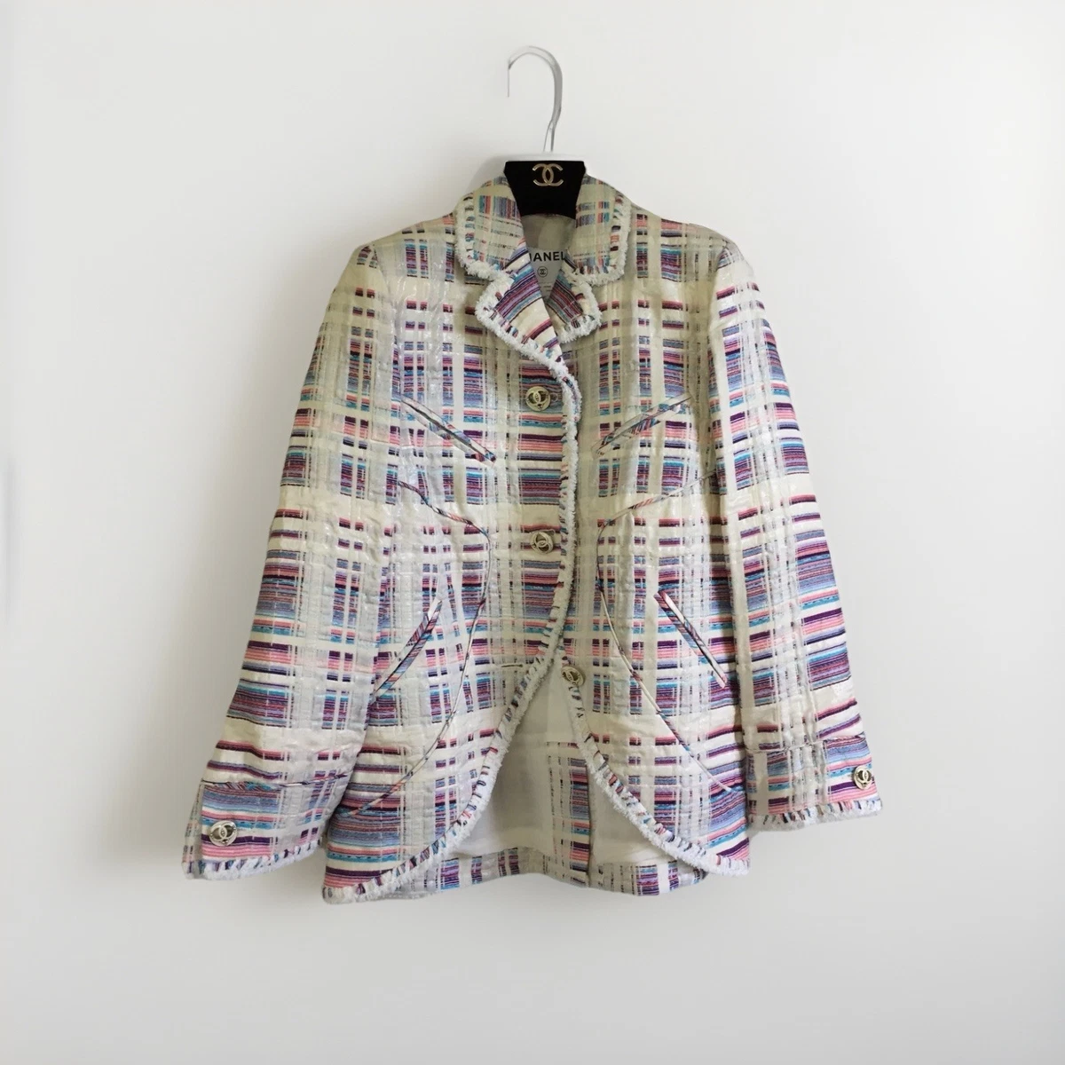 Chanel Jacket 38 for sale | eBay
