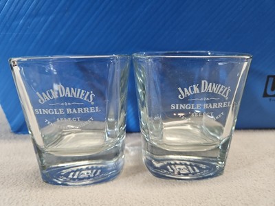 2 Jack Daniels Single Barrel Square Glasses (T13)
