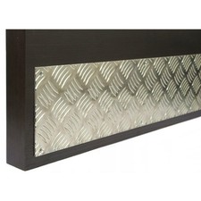 Door Kickplate 1.5mm CHEQUER PLATE Aluminium Kick Finger Plate Metal 5 bar D&CSK