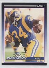 1990 Score Rookie & Traded (Supplemental) Marcus Dupree #1T 7xr