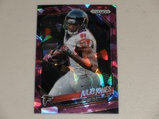 2025 Panini Prizm Black Purple Ice Prizm #4 Julio Jones 072/149