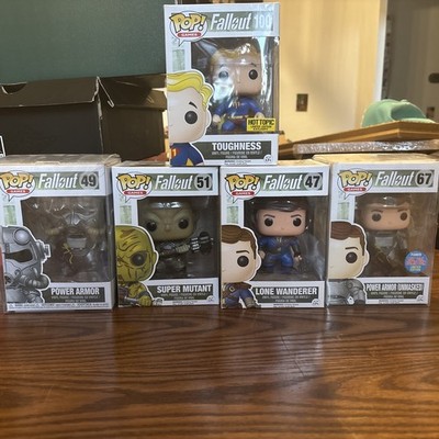 Funko Pop! Vinyl: Fallout Lot 5 Pops Good Condition with Box Some with Cases.