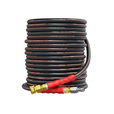 #ad Pressure Washer Hose 75FT 4800PSI High Tensile Wire Braid Kink Resistant Pow... $142.59