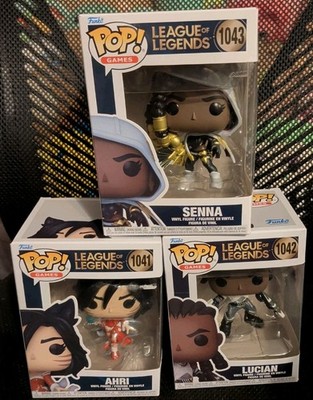 LoL Series 2 Funko Pop, Ahri, Lucian Viego senna League Of Legends