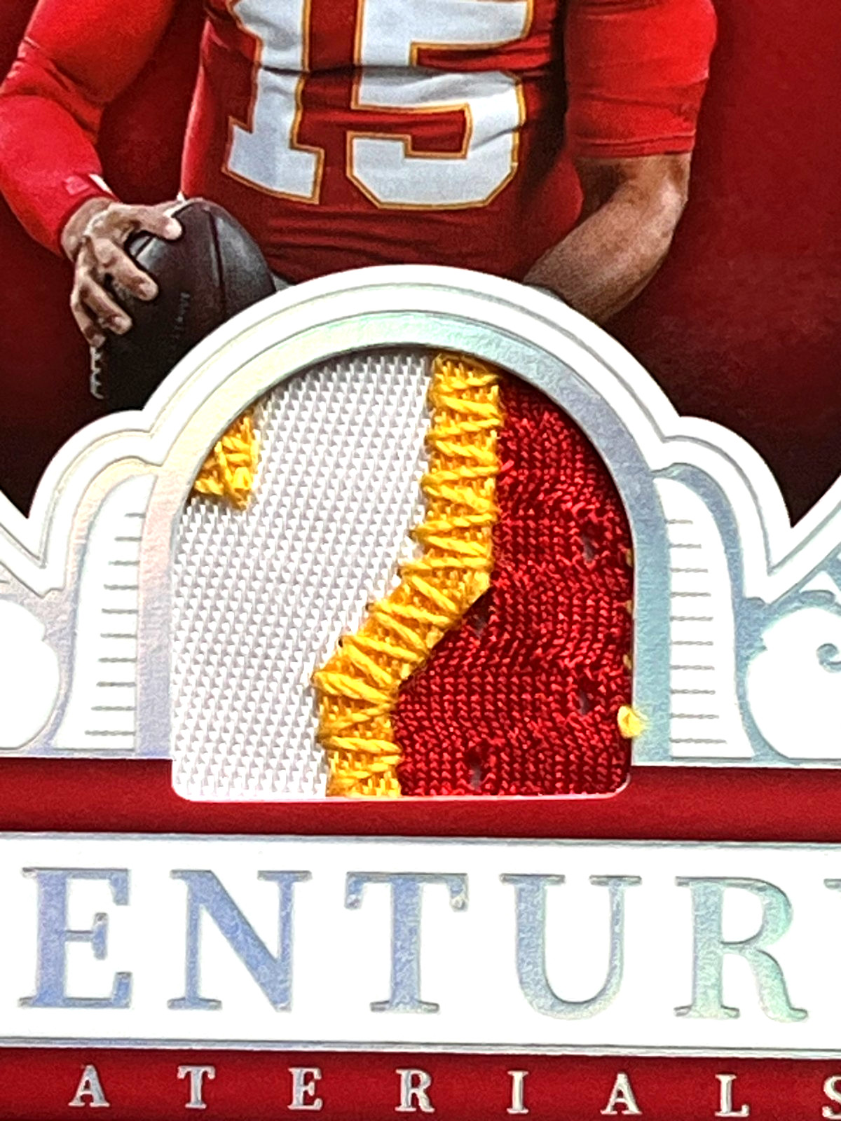 Patrick Mahomes II 2025 National Treasures 13/25 Century Materials Chiefs CM-PMS view 5