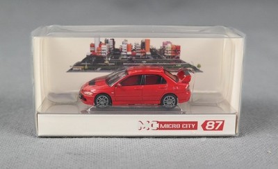 HERPA MicroCity 87MC000005 H0,1:87 Mitsubishi Lancer Evolution 9, rot 2005-2007