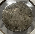 1857 Seated Liberty Half Dime 5C Silver US Coin