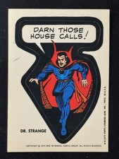 1975 Topps Comic Book Heroes Stickers 11