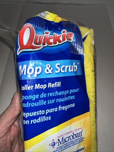 2 Quickie Type M Mop & Scrub Roller Refills (1 Was Opened But Not Used) - Picture 17 of 17