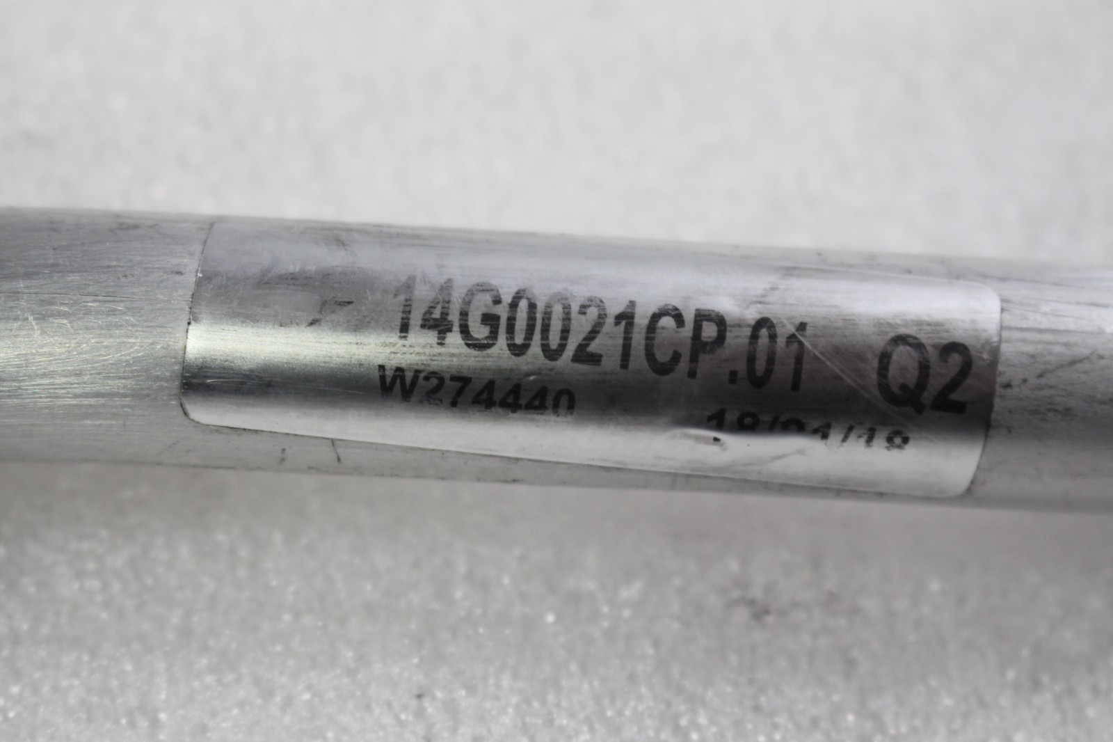 McLaren 720S, Transmission Water Hose, Used, P/N 14G0021CP