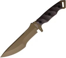 Halfbreed Blades Medium Infantry Fixed Knife Dark Earth G10 Handle - MIK-08-DE