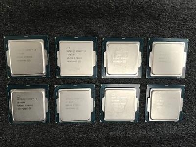 (Lot of 8) Intel i3-6100 3.70GHZ 2-Core CPU Processor SR2HG LGA 1151 - CCPU6A