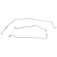 2000-2005 Buick Century Rear Drum w/ABS 3/16" Rear Axle Brake Line Set Stainless