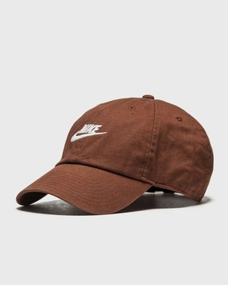 Nike Adult Heritage86 Futura Washed Cap / Brown White / RRP £24