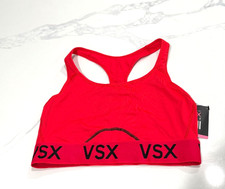 Victoria's Secret VSX The Player Racerback Sport Bra Neon Coral