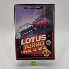 Lotus Turbo Challenge (Sega Genesis, 1992) CIB