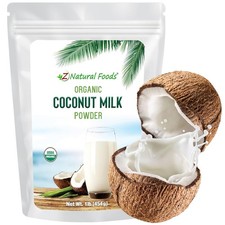Z Natural Foods Organic Coconut Milk Powder - 16 Ounce Pack of 1