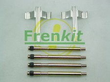 FRENKIT Zubehörsatz Scheibenbremsbelag 930016 with elec park brake für TESLA AWD