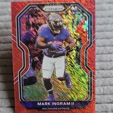 Panini 2020 Prizm Mark Ingram II Baltimore Ravens #39 Parallel 18 Of 35