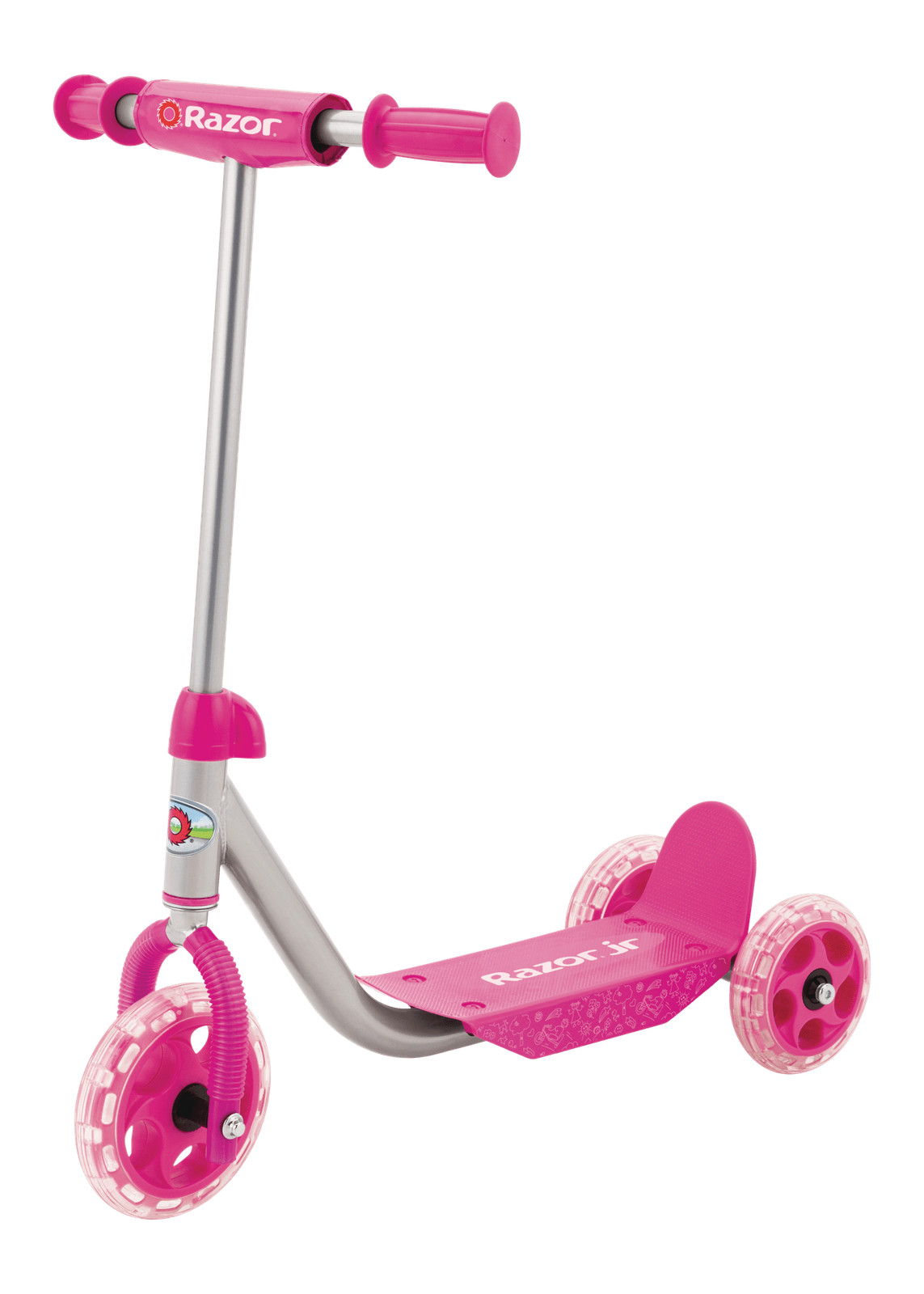 Razor Jr 3-Wheel Lil' Kick Scooter - for Kids Ages 3+, Blue